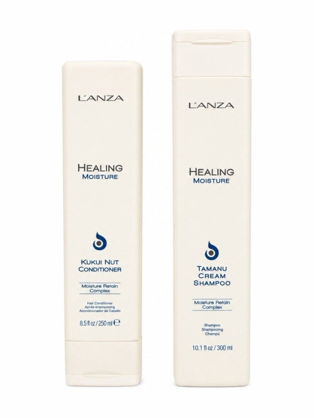 L’ANZA Healing Moisture Shampoo & Conditioner Set 10.1 & 8.5 fl oz Duo